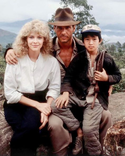 Kate Capshaw, Temple Of Doom, Indiana Jones Films, Phil Collins, Carrie Fisher, Harrison Ford, Steven Spielberg, Ringo Starr, Scene Photo