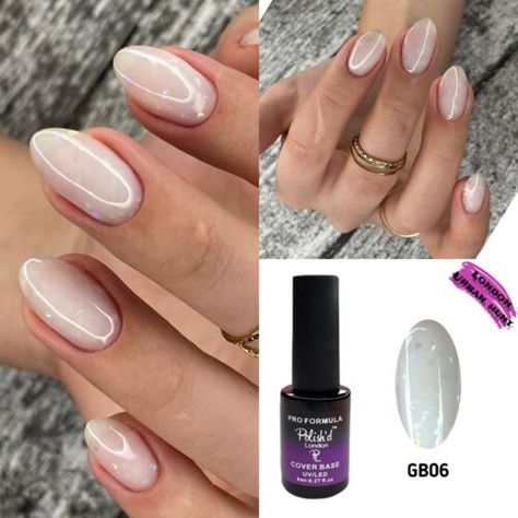 Opal Nails, Glitter Polish, Base Coat, Uv Led, Gel Nail, Natural Nails, Gel Nails, Opal, Nail Polish