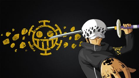 Trafalgar D. Water Law Chrome Theme - ThemeBeta Law Wallpaper, Trafalgar Law Wallpapers, Trafalgar D Water Law, Law One Piece, Football Drawing, Shark Logo, Vampire Diaries Wallpaper, One Piece Wallpaper Iphone, Trafalgar Law