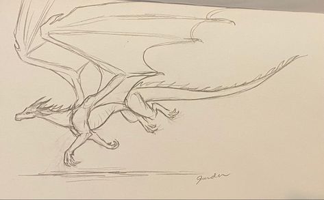 Flying Dragon Drawing, Dragon Flying Reference, Dragon Flying Drawing, Dragons Flying Drawings, How To Draw Dragons Wings Of Fire, Flying Dragon Sketch, Dragon In Flight Drawing, Dragon Sketch Flying, Fly Drawing