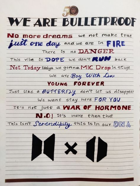 Doodle Writing Quotes, Aesthetic Dairy Writing, Diary Names Ideas, Bts Doodles Easy, Jimin Writing, Bts Dairy Ideas, Bts Book Ideas, Bts Journal Ideas Aesthetic, Bts Diary Ideas