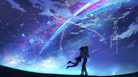 Kimi No Na Wa Wallpaper Collection - Imgur Regulus Sirius, Lovers Reunited, Mitsuha And Taki, Kimi No Na Wa Wallpaper, Your Name Wallpaper, Your Name Anime, Star Crossed Lovers, Star Crossed, Name Wallpaper