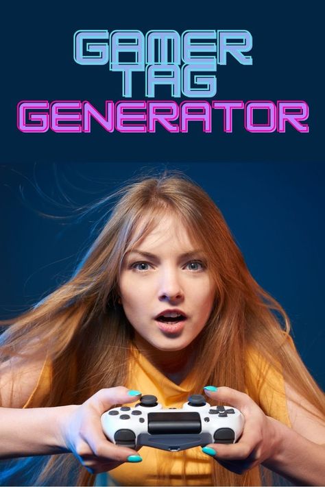 A gamertag tells fellow players a lot about you! Are you serious competition or are you just goofing around? You've to the right place! This gamertag generator will help you find an inspirational gamertag that really fits your vibe! Gamertag name ideas girl. #Quizony #quiz #gamertag #generator #retrogames Funny Gamer Tag Names, Girl Gamer Tag Names, Cute Gamertag Ideas, Cute Gamer Tag Names, Gamer Tags Ideas, Gamer Tag Names Ideas Girl, Gamer Names Ideas, Xbox Gamertag Name Ideas, Gamer Name Generator