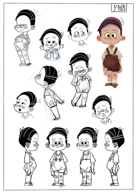 Character Design Animation Illustration, Kid Character Design, Children Character Design, Character Design Disney, Small Character, Short Animation, Illustration Art Kids, Character Model Sheet, Picture Books Illustration