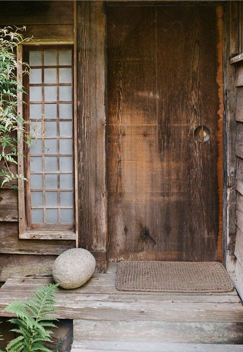 JB Blunk | artist, craftsman, Californian — West of Noble Architecture Art Nouveau, Houses Architecture, Wabi Sabi Interior, Wabi Sabi Style, Japanese Architecture, Old Door, Zaha Hadid, Japanese House, Natural Home