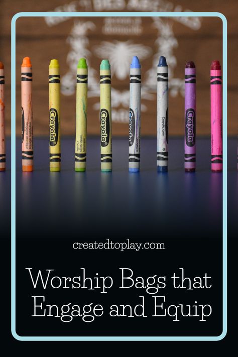 Are you looking for a fun and interactive way to equip and engage kids in your church with powerful worship experiences? Worship Bags are the perfect way to do just that! These simple but impactful bags are designed to help kids develop a deeper sense of worship and discipleship that will stay with them for many years to come. With Worship Bags, you can create an unforgettable experience for kids in your church that will be sure to leave a lasting impact. Church Bag For Kids, Church Busy Bags, Worship Bags For Kids, Bible Class Activities, Kids Church Activities, Kids Worship, Bible Activities For Kids, Bible School Crafts, Church Ministry