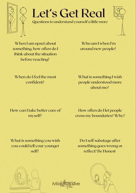 Questions To Ask Yourself To Get To Know Yourself, Questions For Finding Yourself, Question To Yourself, Questions To Understand Yourself, Questions To Heal Yourself, Questions To Get To Know Yourself Better, How To Be Honest With Yourself, How To Understand Yourself, Questions To Know Yourself Better