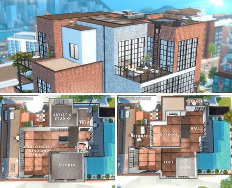 45+ Easy Sims 4 House Layouts to Try This Year (Sims 4 Floor Plans) The Sims 4 Penthouse Floor Plans, Sims Penthouse Layout, Sims 4 Penthouse Layout, Penthouse Apartment Sims 4, 121 Hakim House Sims 4 Floorplan, Sims 4 Calendar Ideas, 2b Jasmine Suites Sims 4 Layout, The Sims 4 Apartment Floor Plans, 930 Medina Studios Sims 4 Floor Plan