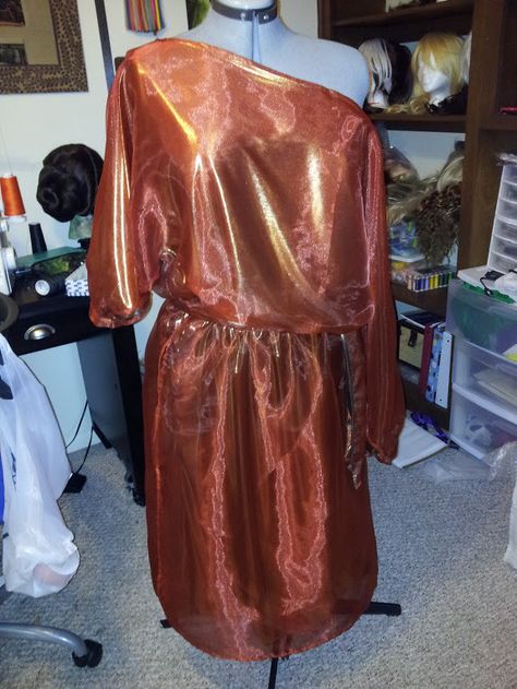 Zuul! Zuul Costume, Dress Construction, Ghostbusters Party, Ghostbusters Costume, Lame Fabric, Custom Costumes, Black Liquid, Halloween 2015, Halloween 2019