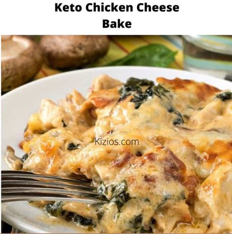 Latest Recipes Archives - Page 3 of 5 - Kizios Recipes Low Carb Broccoli Salad, Chicken Mushrooms, Broccoli Salad Bacon, Cheese Bake, Cheese Baked, Easy Keto Recipes, Keto Recipes Dinner, Keto Chicken, Cream Sauce