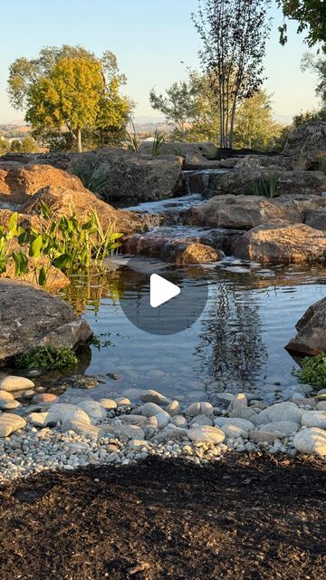 Garden Answer on Instagram: "We’ve got our very own mountain paradise! 🤩 💦 Over the course of two years, the crazy talented teams of Aquascape contractors have completely transformed this space from a flat piece of grass that we hardly ever spent time in to a gorgeous peaceful spot we want to spend all our time in! 

Our YT video this morning shows a closer look at the last day of the build as well as a slower, walk through tour of all the beautiful features of the Dream Stream & Pond area! 🙌❤️ 

@gregwittstockthepondguy
@team_aquascape 
@chrisschrinerponds
@green_source_landscapes 
@modern_design_aquascaping 
@markthepondguy 
@brotherswatergardens 
@seedsofnaturewatergardens 
@thegardenation 
@atlantiswatergardens 
@pondscapesaz 
@genoscape_inc._landscaping 
@tim_aquatic_edge 
@fontana Garden Answer, Beautiful Features, Morning Show, The Last Day, The Crazy, The Dream, This Morning, Last Day, Relaxation