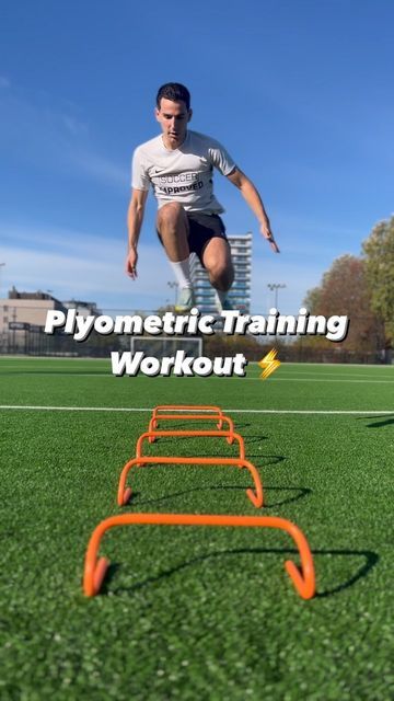 Performance | Rehab on Instagram: "Plyometric Training Workout ⚡️ Here’s a simple single leg plyometric workout you NEED in your training routine: Majority of sports are played with one leg on the ground (ie. running, jumping, plant/breaking, etc). So it’s important to develop & strengthen your legs, ankle, & foot by doing these plyometric exercises. 📝 Workout Plan: 1. Single Leg Tuck Jumps: 4 sets 4 reps L/R 2. Single Leg Hops: 4 sets 6 reps 3. Lateral Bounds 4 sets 4 reps L/R . . . . #speed Plyometric Exercises, Tuck Jumps, Plyometric Workout, Training Routine, Agility Training, Speed Training, Functional Training, Sports Training, Fitness Training