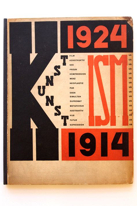 The Library of Philip B. Meggs & Libby Phillips Meggs | Designers & Books Hans Richter, El Lissitzky, Hans Arp, Russian Constructivism, Menue Design, Plakat Design, Action Painting, Book Cover Art, Design Graphique