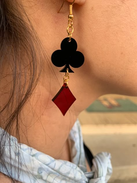 Silly Earrings, Cercei Din Lut Polimeric, Weird Jewelry, Tanah Liat, Funky Earrings, Funky Jewelry, Fantasy Jewelry, Acrylic Earrings, Dream Jewelry