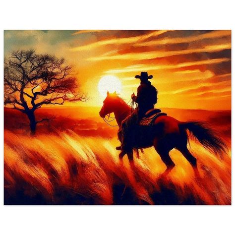 Oil Paint Palette, Mexican Cowboy, Magical Sunset, Texas Sunset, Texas Home Decor, Texas Cowboy, Texas Cowboys, Rustic Wall Hangings, Rio Grande Valley