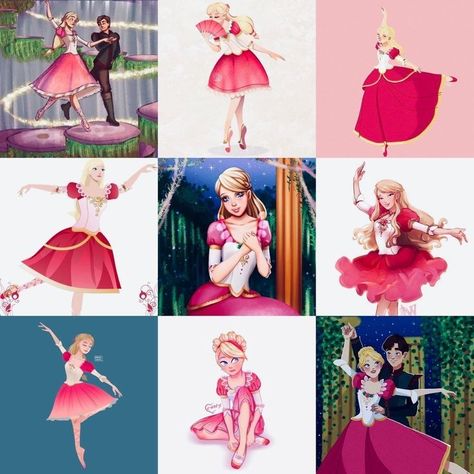 Genevieve Aesthetic, Princesses Outfits, Barbie Dvd, Barbie 12 Dancing Princesses, Twelve Dancing Princesses, Princesas Disney Anime, Barbie Drawing, 12 Dancing Princesses, Childhood Movies