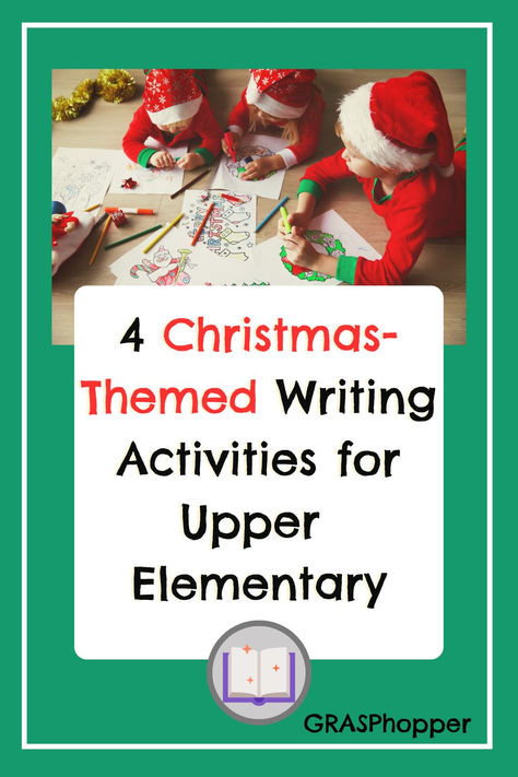 Check out our 10 Christmas writing activities to use with your 3rd, 4th, and 5th grade elementary students. For more ideas check out our blog pos on Christmas themed writing ideas. Christmas Opinion Writing, 5th Grade Grammar, Christmas Writing Activities, 6th Grade Writing, Christmas Writing, Paragraph Writing, Opinion Writing, Upper Elementary, 5th Grades