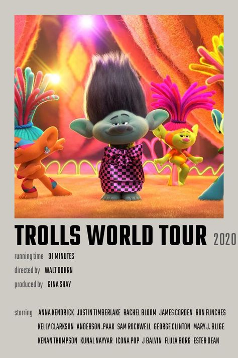 Trolls Band Together Poster, Trolls Poster, Flula Borg, Polaroid Pics, Future Poster, George Clinton, Trolls World Tour, Icona Pop, Trolls Movie