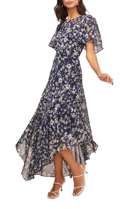 ASTR the Label Floral Print Dress Printed Dresses Fashion, Winter Wedding Guest Dress, Flowery Dresses, Astr The Label, Wedding Guest Dress Summer, Wrap Dress Floral, Wedding Guest Outfit, Nordstrom Dresses, Guest Dresses