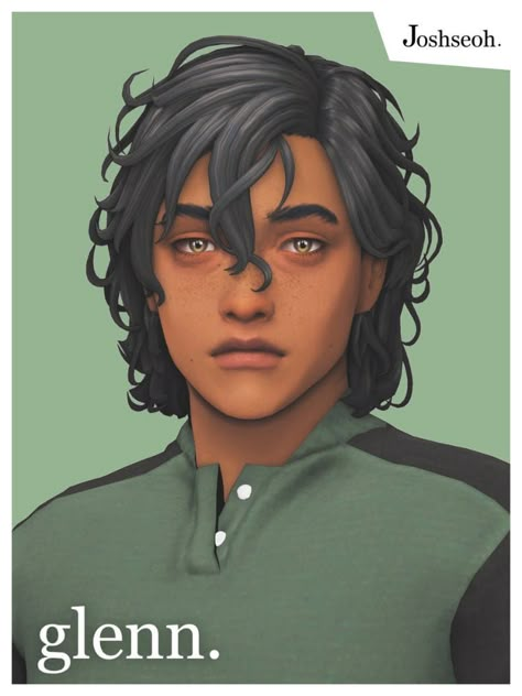 35+ Sims 4 Male Hair CC: Curly, Straight, & Braided Hairstyles - We Want Mods Sims 4 Curly Hair, Sims 4 Hair Male, Sims Packs, Sims 4 Cas Mods, Sims 4 Male, Sims 4 Cc Hair, Pelo Sims, Hair Male, Tumblr Sims 4