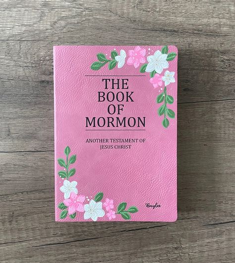 Colored Scriptures 🤝 Lizard Hill Art How To Paint Book Of Mormon Cover, Simple Book Of Mormon Painting, Book Of Mormon Painting, Painting The Book Of Mormon, Painting Book Of Mormon, Painting Book Of Mormon Cover, Cute Art Drawings, Book Of Mormon Scriptures, Pink Books