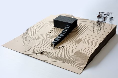 Site Model, Model Sketch, Genius Loci, Kengo Kuma, Architectural Model, Landscape Model, Arch Model, Architecture Model Making, Top Architects