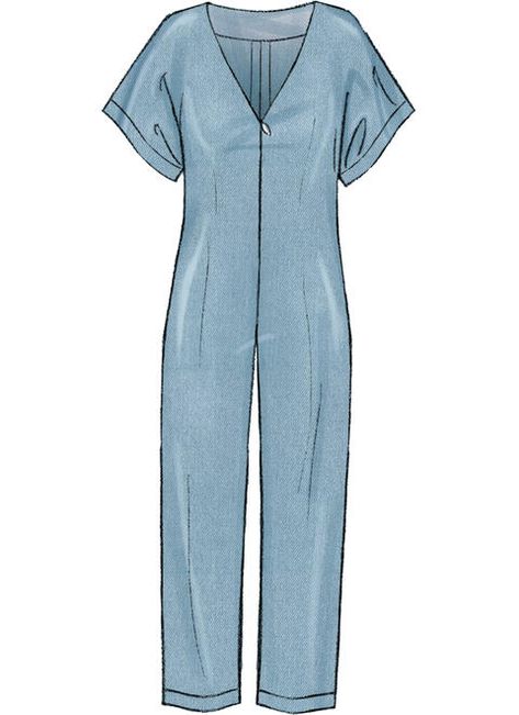 M7936 (Digital) Petite Romper, Romper Sewing Pattern, Fitted Romper, Petite Jumpsuit, Romper Pattern, Jumpsuit Pattern, Mccalls Sewing Patterns, Linen Jumpsuit, Romper Jumpsuit