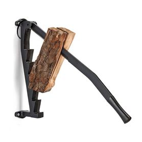 Wall-Mounted Kindling Maker Kindling Splitter, Wood Splitter, Firewood Storage, Into The Wood, Wood Shed, Into The Woods, Wood Storage, Iron Wall, Cabins In The Woods