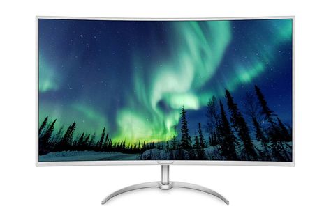 philips introduces bdm  uw inch curved k monitor Monitor Speakers, Mac Mini, Lcd Monitor, Scanners, Usb Hub, Microsoft Windows, 16 9, Computer Monitor, Computer Accessories