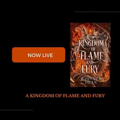 I Love Romance: NEW RELEASE: A KINGDOM OF FLAME & FURY (THE FOUR K... Vivid Dreams, New Fantasy, Fantasy Series, Save Her, New Release, News Release, The Four, Release Date, Dean