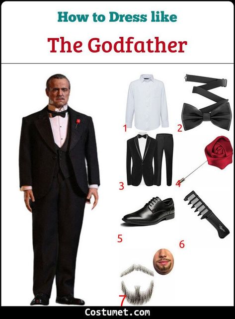 Vito Corleone's The Godfather Costume for Cosplay & Halloween 2022 Godfather Halloween Costume, The Godfather Halloween Costume, The Godfather Outfits, The Godfather Costume, Mafia Boss Halloween Costume, The Godfather Party, Godfather Outfit, Italian Mafia Outfit, Godfather Costume