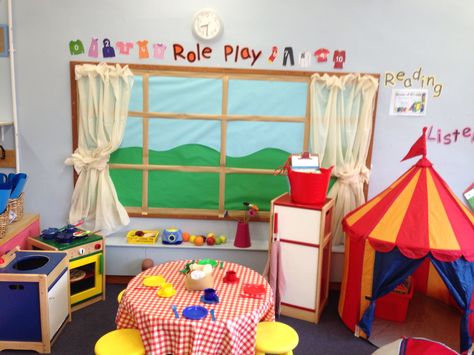 Role play-House Role Play Home Corner Eyfs, Role Play Home Corner, Preschool House Area, Role Play Areas Eyfs Home Corner, Home Corner Ideas Early Years Role Play, Home Corner Ideas, Home Corner Ideas Early Years, Play Area Ideas, Kids Role Play