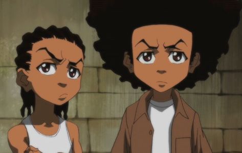 Boondocks Reboot, Riley And Huey, Boondocks Comic, Boondocks Wallpaper, Aaron Mcgruder, Sony Animation, Riley Freeman, Boondocks Cartoon, The Boondocks Cartoon