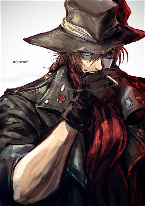 Pip Bernadotte Fanart, Pip Hellsing, Gambler Character Design, Alucard Hellsing Fanart, Pip Bernadotte, V Pour Vendetta, Hellsing Ultimate Anime, Hellsing Ultimate, Hellsing Alucard