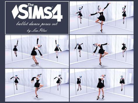 LeaIllai's [TS4] Ballet dance poses set [x5] Sims 4 Dance Override, Ballet Dance Poses, Sims4 Poses, Dancing Poses, Groomsmen Poses, Ts4 Poses, Ballet Accessories, Sims 4 Piercings, Sims 4 Tsr