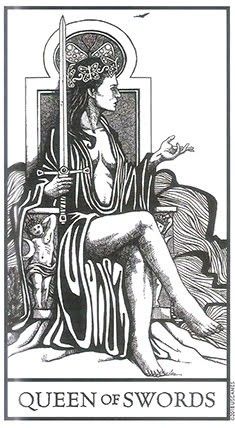 Queen Of Swords, King Of Swords, King Of Wands, Tarot Tattoo, Tarot Card Tattoo, Swords Tarot, Tarot Cards Art, Card Tattoo, Line Art Tattoos