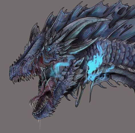 Sandwing Nightwing Hybrid, Viserion Dragon, Hotd Dragons, Game Of Thrones Dragons, Got Dragons, Wings Of Fire Dragons, Ice Dragon, Targaryen Art, Fantasy Beasts