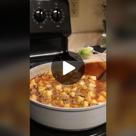 TikTok · VANESSA Green Chili Soup, Hatch Green Chili, Picadillo Recipe, Green Chile Recipes, Chile Recipes, Mexican Breakfast Recipes, Mexican Breakfast, Chili Soup, Easy Mexican