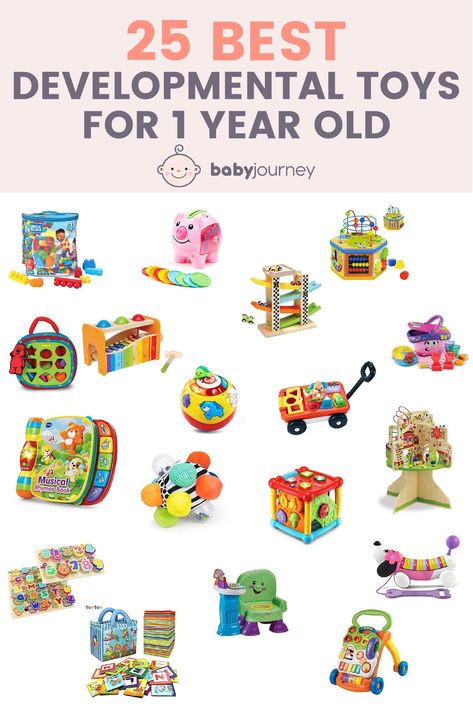 Do you know that the toys can also be an educational tools for your kids development process? Here's a list of 25 learning toys you can prepare for your kids! Check it out! Toys For 13 Month Old, Toys For 1.5 Year, 12 Month Old Toys 1 Year Gift Ideas, Toys For 12 Month Olds, Infant Toys 6-12 Months, Toys For 1 Year, Toys For 1 Year Girl, Toys For 1 Year Boy, Best Toys For One Year Old