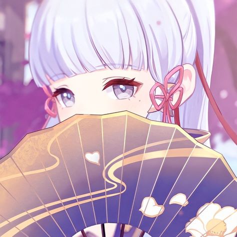 Purple Genshin Character, Ayaka Pfp Genshin Impact, Kamisato Ayaka Aesthetic, Ayaka Phone Theme, Ayaka Icons Genshin, Ayaka Kamisato Icon, Kamisato Ayaka Pfp, Genshin Purple, Ayaka Aesthetic