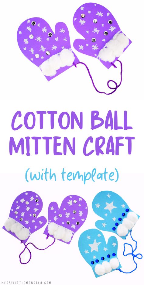 The Mitten Activities Preschool Craft, Winter Wear Activities For Toddlers, Winter Hat Craft For Toddlers, Hat And Mittens Craft Preschool, Cold Weather Crafts For Toddlers, Mittens Crafts For Toddlers, Easy Winter Crafts For Preschoolers, Mitten Crafts For Preschool, Mitten Crafts For Kids