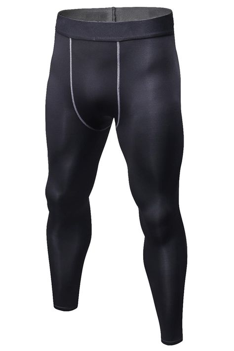 PRICES MAY VARY. ?¡¾Quick-Dry Compression Pants¡¿: SPVISE mens tights athletic baselayer is made of ultra soft, breathable and sweat-wicking superior quality fabric, wick sweat away from the skin soon, keep athletes dry. Excellent elasticity and durability pants are great for all day wear. ?¡¾Flatlock Seams & Sun Protection¡¿: Our running leggings for men adopt 4-needles ergonomic flatlock seams that allows you to move better in every direction without fear of chafing. Men's workout gym tights o Mens Compression Pants, Active Tights, Cycling T Shirts, Men Sport Pants, Cycling Pants, Cycling Wear, Mens Compression, Mens Tights, Suit Shoes