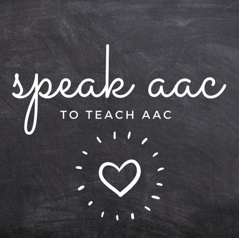 Speak AAC to teach AAC from Rachael Langley, AAC Soecialist Core Vocabulary Aac, Speech Pathology Activities, Language Symbols, Communication Quotes, Speech Games, Augmentative Communication, Communication Activities, Speech Therapy Shirts, British Sign Language