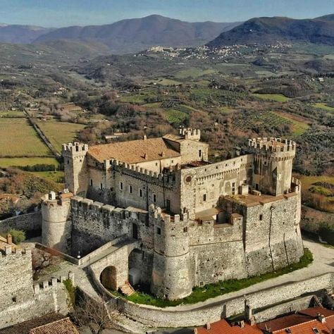 Castle Ideas, Lazio Italy, Castle Mansion, Castle Aesthetic, Medieval Fortress, European Castles, Castles In Scotland, Castle Designs, Historical Monuments