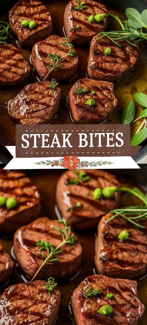 Satisfy your steak cravings with these delicious Steak Bites! Pan-seared to perfection and tossed in a flavorful seasoning, they’re the ultimate quick and tasty dish for any meat lover. Steak For A Crowd, Delicious Steak, Meat Lover, Easy Steak, Steak Bites, Meat Lovers, Pan Seared, Family Favorites, Tasty Dishes