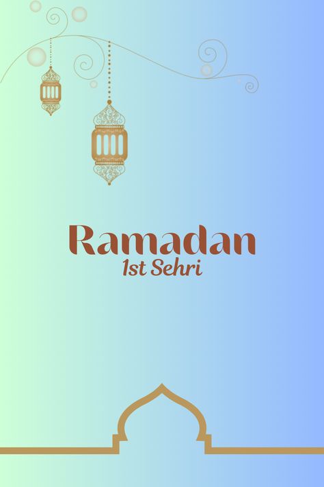 Ramadan 1st Sehri (1444 Hijri) 1st Sehri Of Ramadan, Ramadan Special, Ramadan, Quick Saves