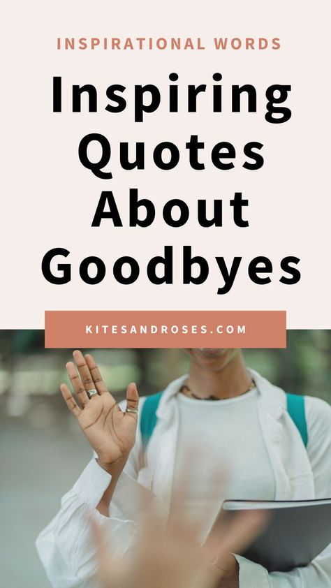 Looking for goodbye quotes? Here are the words and sayings about goodbyes that will inspire you to embrace farewell. Farwell Co Worker Quotes, Farewell Quotes For Friends Memories, How To Say Goodbye Without Telling It, How To Say Goodbye, Goodbye Sayings, Good Bye Quotes, Farewell Letter To Colleagues, Goodbye Words, Goodbye Quotes For Him