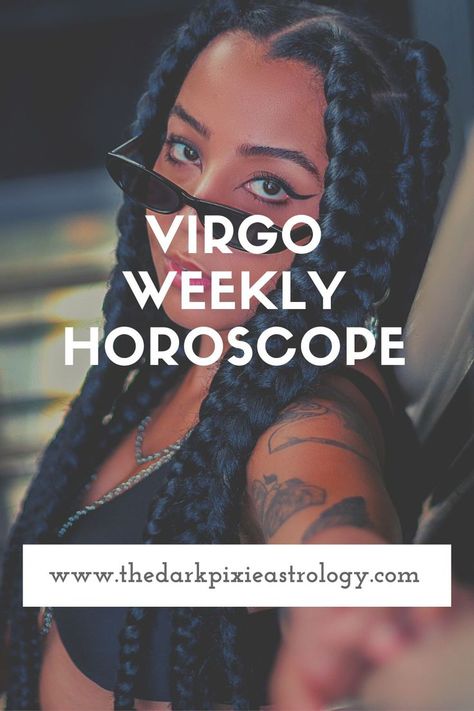 Virgo, follow what the planets are doing every week with your weekly horoscope from The Dark Pixie Astrology: https://www.thedarkpixieastrology.com/virgo-weekly-horoscope Horoscope Virgo, Dark Pixie, Weekly Horoscope, Virgo Horoscope, Astrology Facts, The Planets, 12 Zodiac Signs, Daily Horoscope, April 22