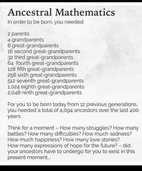 Ancestral Mathematics, Great Grandparents, Pinterest Likes, Parenting, Quotes