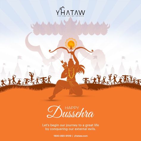 Happy Dushreea, Dusherra Post, Dusshera Posters, Dussehra Posters, Dussara Posters, Happy Daseraha, Happy Dusshera Poster, Dussehra Creative Post, Dussehra Poster